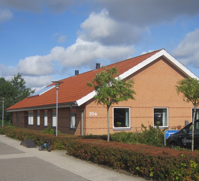 Administrationsbygningen på Bakkevej