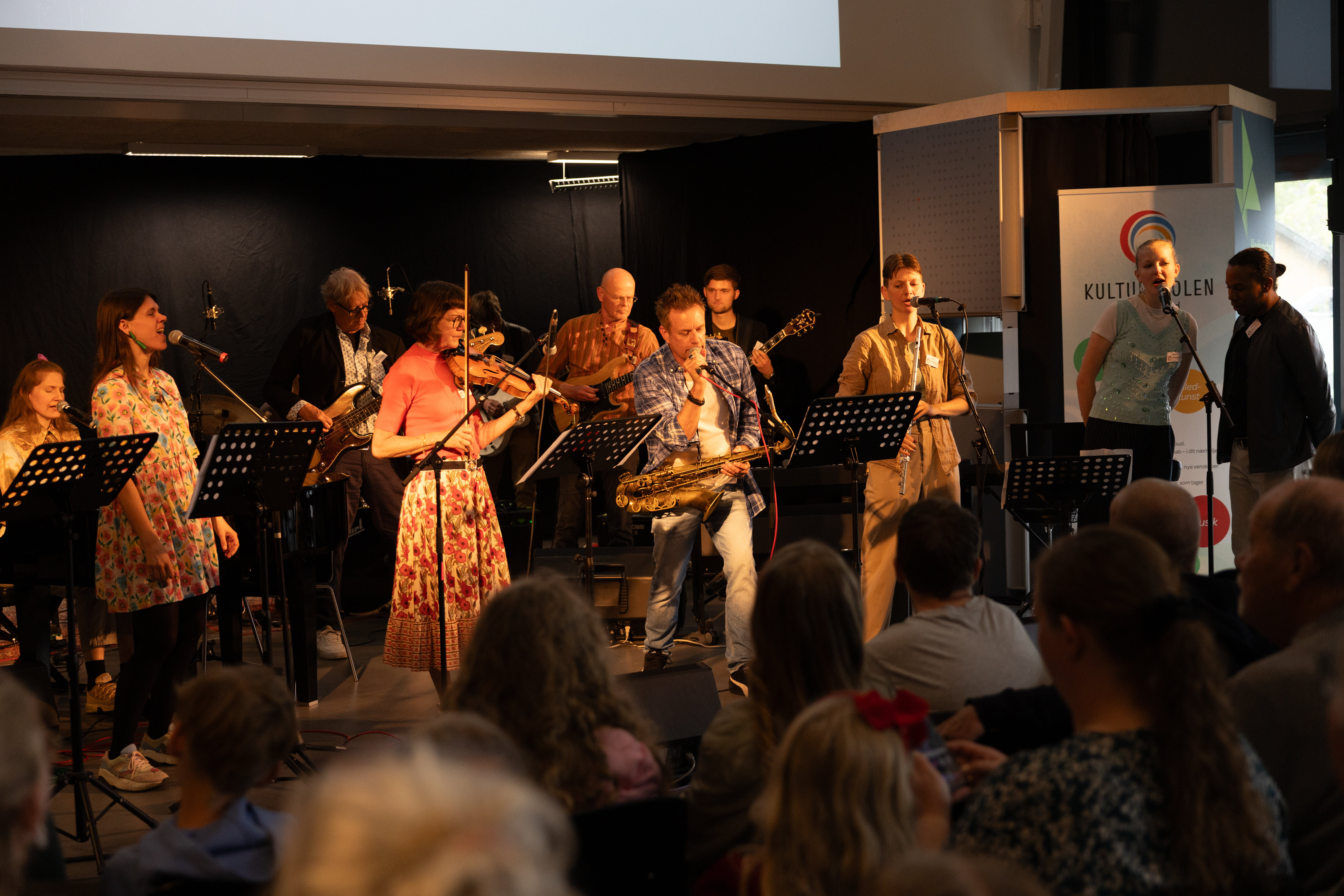 Lærerne spiller fællesnummer til festival